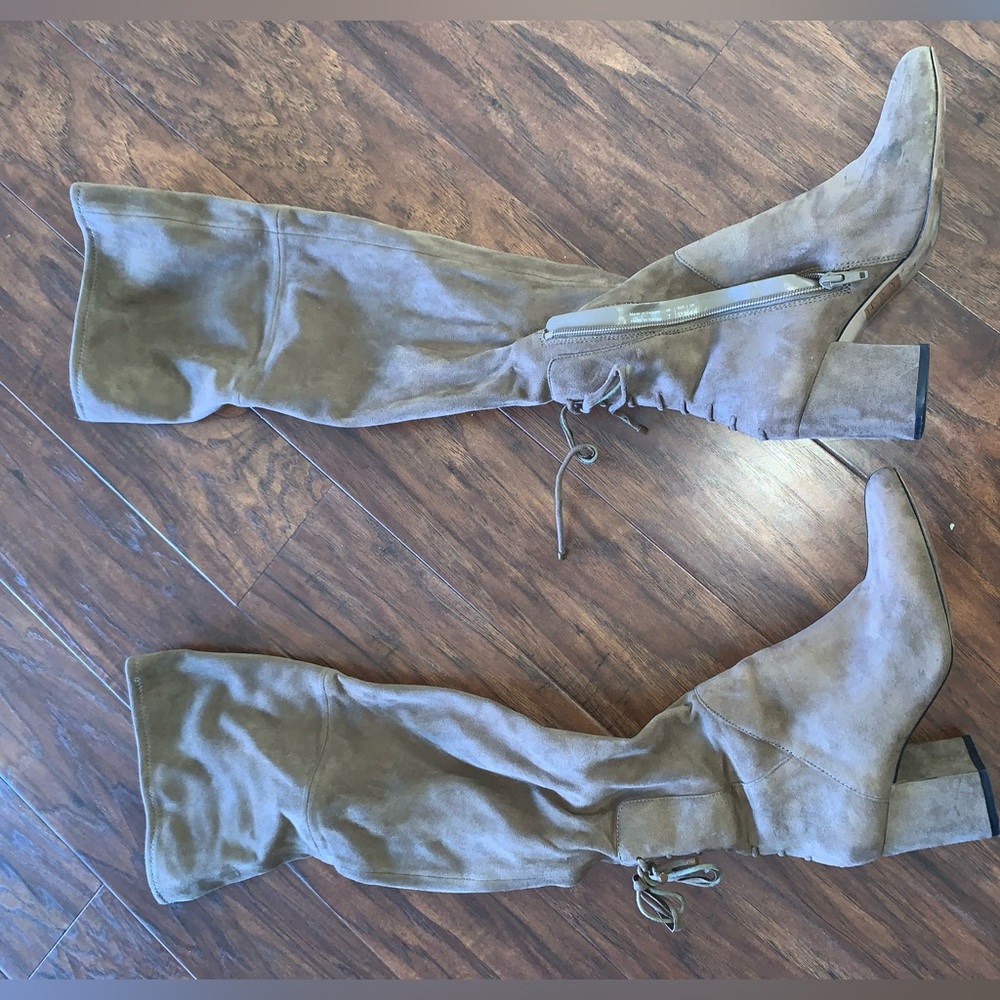 Aldo over the knee suede boots